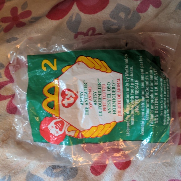 Vintage Ty Mc.Donalds Toy ANTSY 1999 Sealed - Picture 7 of 8